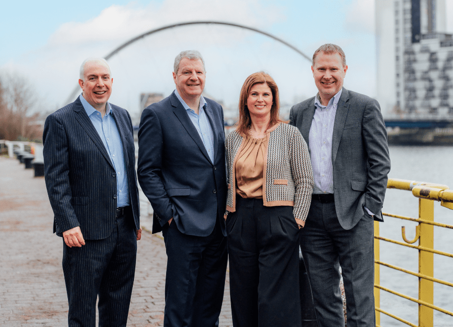 Angus McCuaig, Gary Harding, Lorraine Quinn, James Pirrie