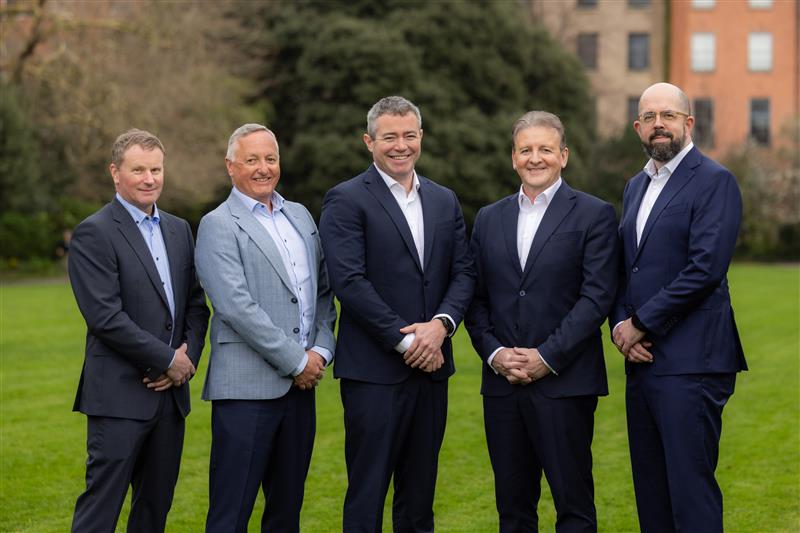 Padraic Lalor (LSMQ), John O’Shea (LSMQ), Colm Duggan (AAB), Cormac Mohan (FM Accountants), Conor Ryan (AAB)