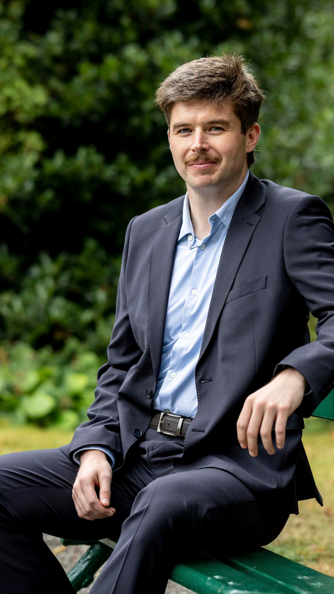 Jack O'Donnell - Office of the CFO Director, Dublin AAB. Sat on a bench outside